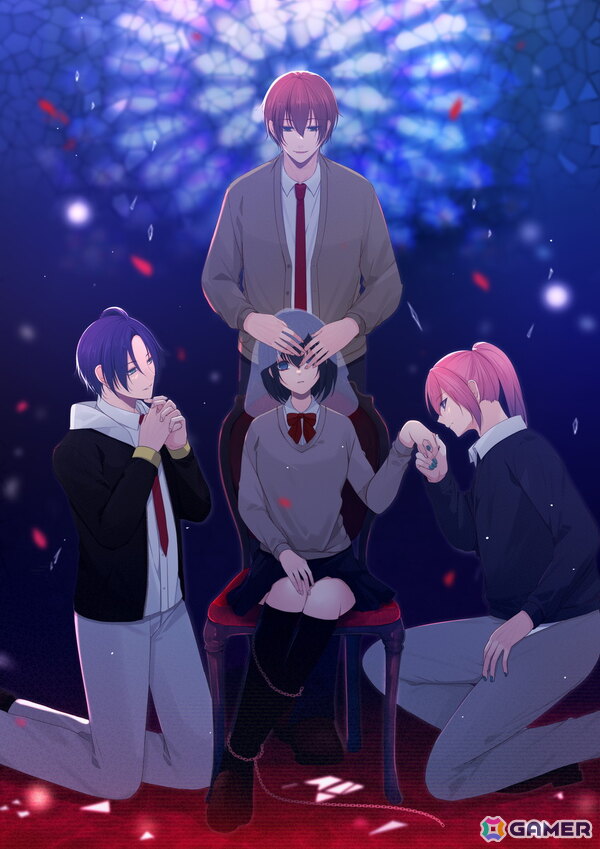 “純粋で―少し狂っている愛”をテーマにしたヤンデレ乙女ゲーム「闇ゆく君に花束を～Bouquet for you in the dark～」がPC向けに配信！の画像1