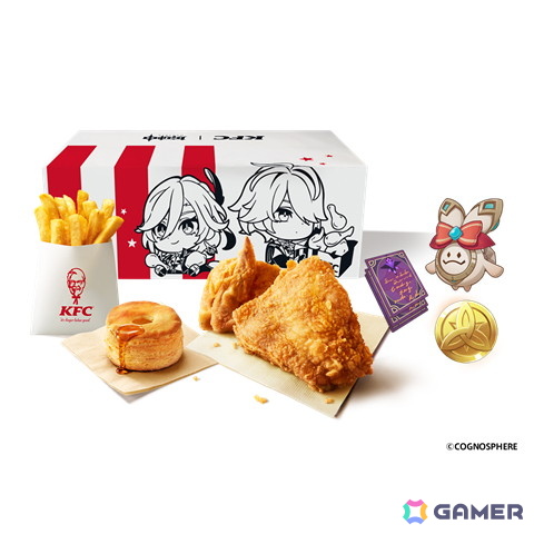 「原神」アルハイゼンとカーヴェをデザインした「原神コラボパック」が6月10日よりKFCネットオーダー限定で販売!6月3日からは事前予約もの画像