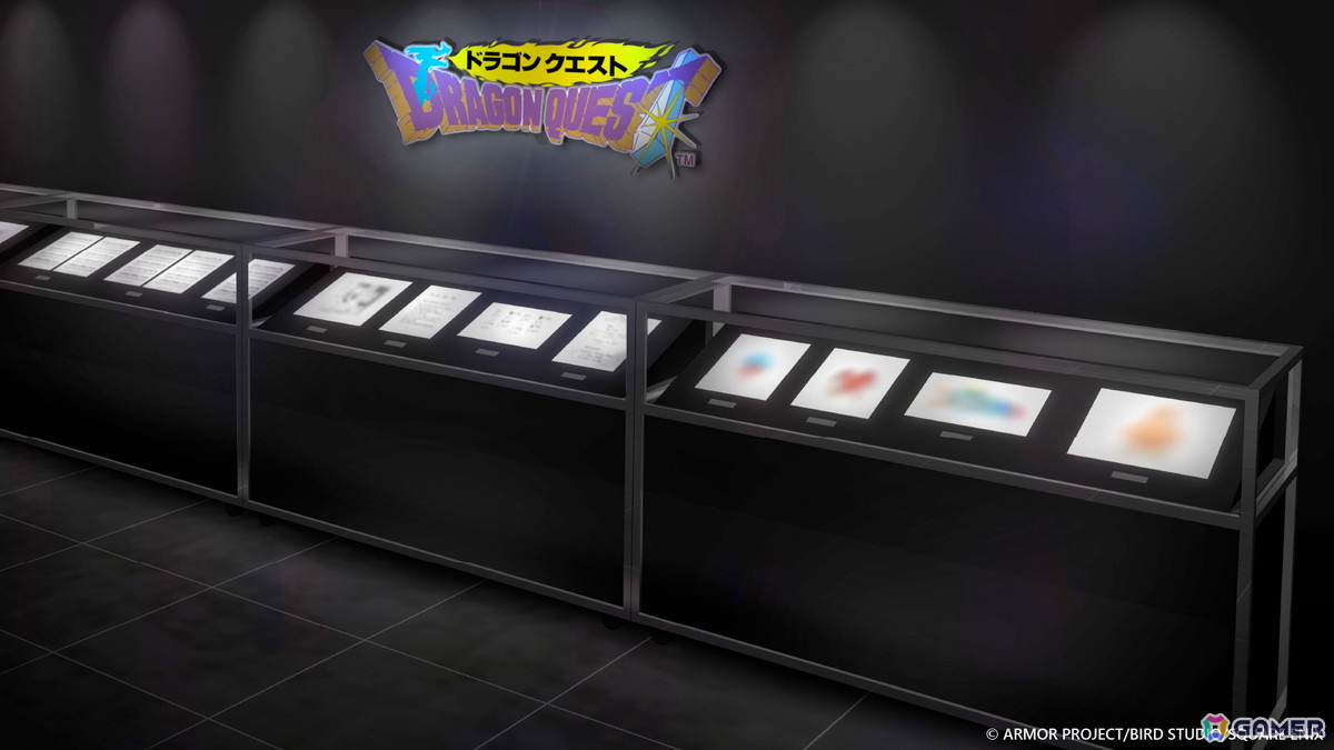 「ドラゴンクエスト」40周年記念展ではシリーズ一作目「ドラゴンクエスト」の開発資料・原画・楽譜なども展示！冒険を共にするホミータのグッズもの画像