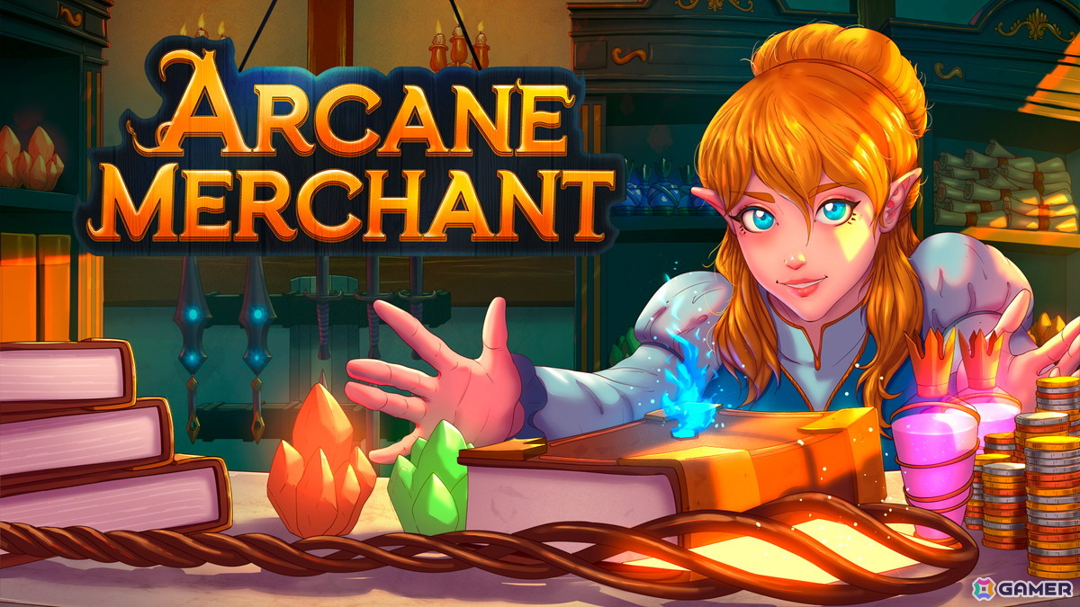 中世ファンタジーショップ経営シミュレーション「Arcane Merchant」が6月1日にSteamでリリース！最も裕福で有名な商人を目指そうの画像