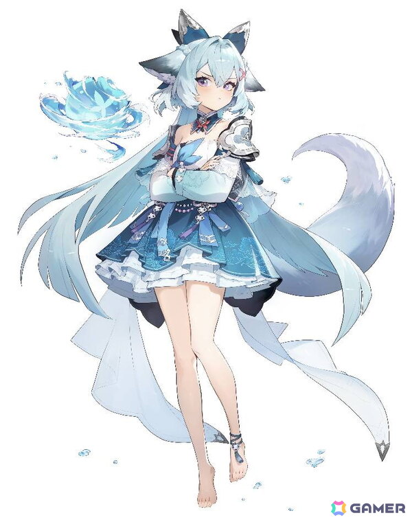 「モンギル：STAR DIVE」朝露の精気を秘めた狐少女・ナレが登場！新エピソード「傷痕の中から咲く花」も実装の画像2