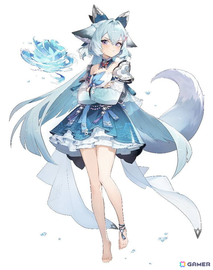 「モンギル：STAR DIVE」朝露の精気を秘めた狐少女・ナレが登場！新エピソード「傷痕の中から咲く花」も実装の画像