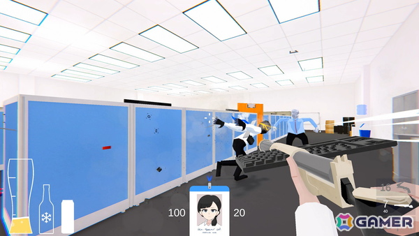 アルコール中毒の社畜による会社転覆劇「ホールパンチ・カクテル」のSteamストアページとトレーラーが公開！の画像3