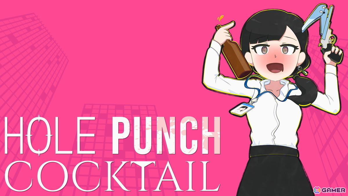 アルコール中毒の社畜による会社転覆劇「ホールパンチ・カクテル」のSteamストアページとトレーラーが公開！の画像1