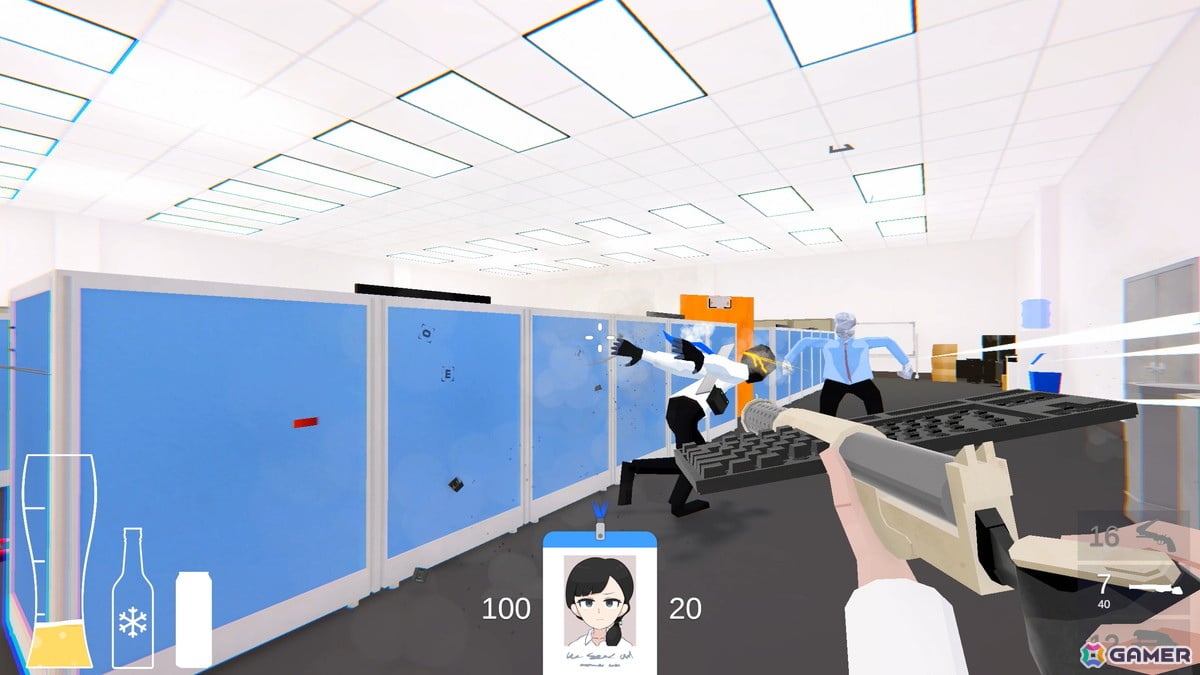 アルコール中毒の社畜による会社転覆劇「ホールパンチ・カクテル」のSteamストアページとトレーラーが公開！の画像3
