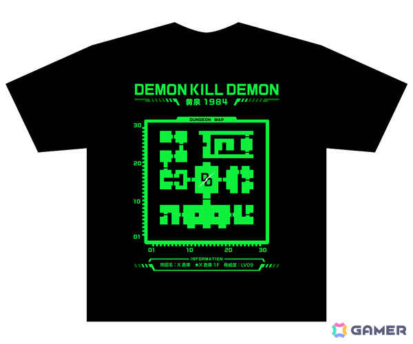 「デモンキルデモン」迷宮MAPデザインのTシャツが当たる発売記念フォロー＆リツイートキャンペーンが開催！の画像1