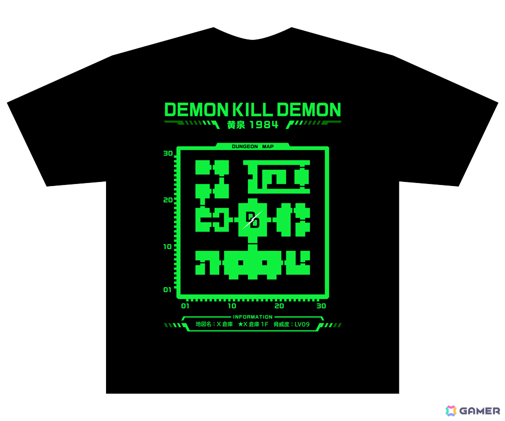 「デモンキルデモン」迷宮MAPデザインのTシャツが当たる発売記念フォロー＆リツイートキャンペーンが開催！の画像