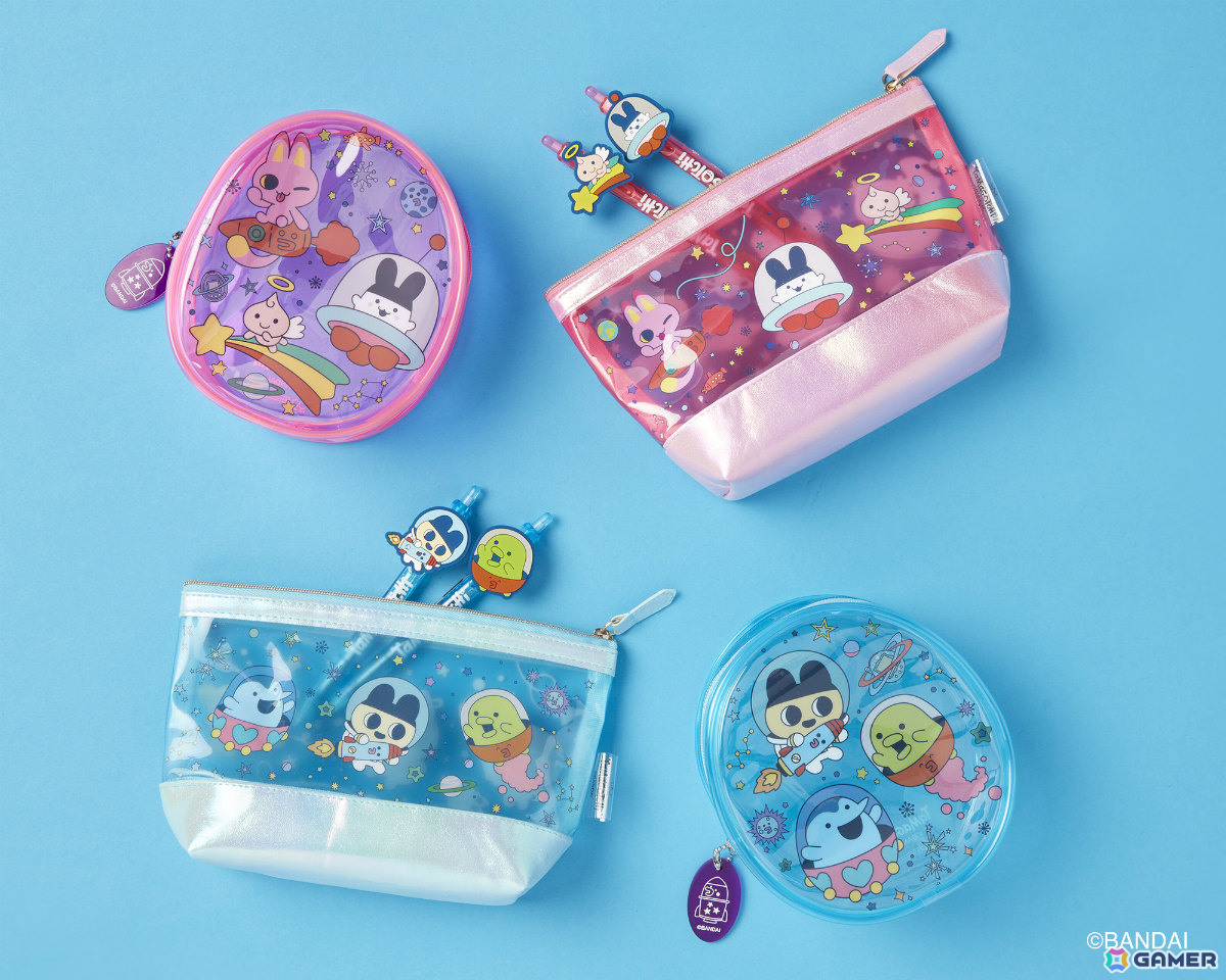 「たまごっち」30周年デザインの文具雑貨シリーズが登場！記念アートを使った缶入りメモやぷっくりシール、ラバーマスコット付きボールペンなど11種の画像