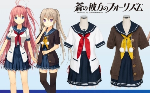 「蒼の彼方のフォーリズム」明日香たちが通う久奈浜学院の女子制服がCOSPATIOから再登場！二次元コスパからは校章「ワッペン」も発売