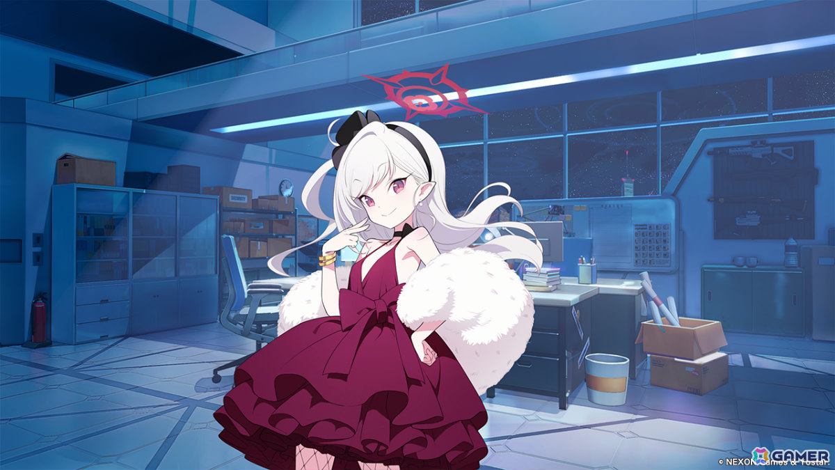 「ブルアカ」第2部 メインストーリーEx.「ロア追跡」編 第2章「ドラム缶の中に潜むもの」が公開!ドレスをまとったムツキ、ハルカも新登場の画像