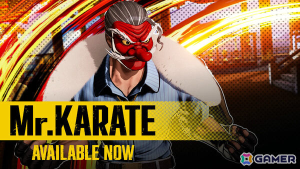 「餓狼伝説 City of the Wolves」天狗の面を被った格闘家「Mr. KARATE」がSeason 2 DLCキャラとして参戦！の画像1