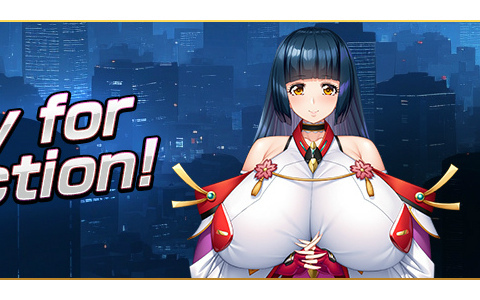 「アクション対魔忍」鍵の巫女「魅神千都」が6月2日にプレイアブル参戦!稲毛夏の花嫁コスチュームもゴールデンパスのスペシャル報酬として登場