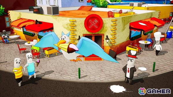 「Goeland：カモメ大冒険」のトレーラーが公開！カモメとなってカオスも巻き起こせるオープンワールドゲームの画像