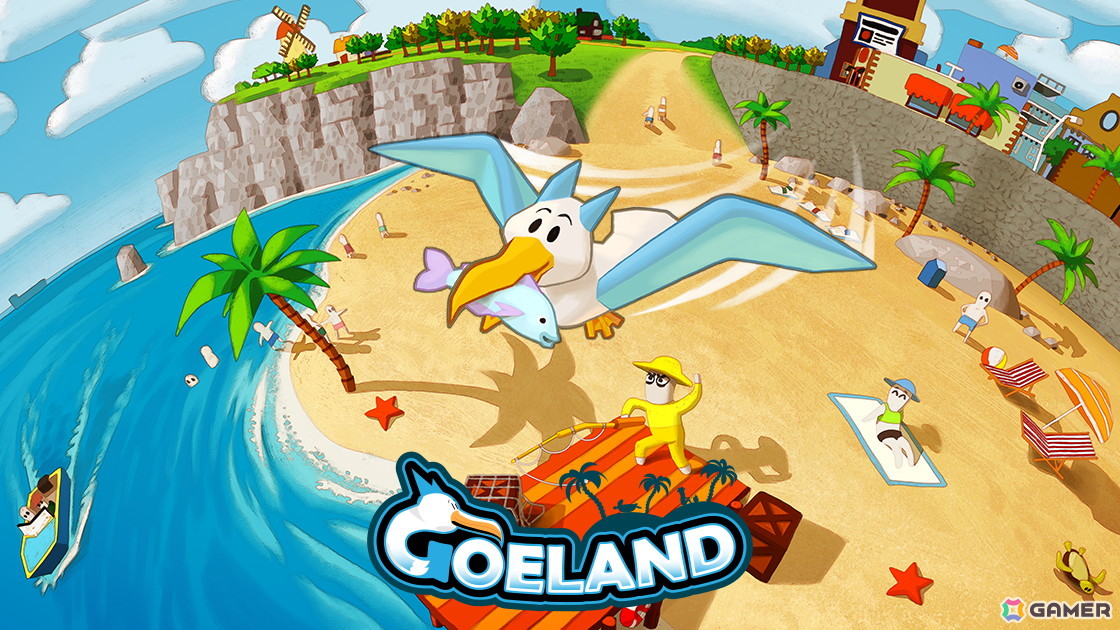 「Goeland：カモメ大冒険」のトレーラーが公開！カモメとなってカオスも巻き起こせるオープンワールドゲームの画像