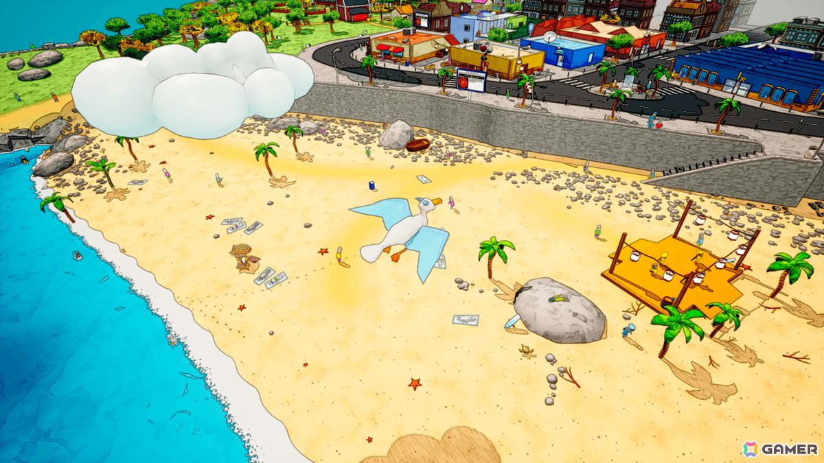 「Goeland：カモメ大冒険」のトレーラーが公開！カモメとなってカオスも巻き起こせるオープンワールドゲームの画像5