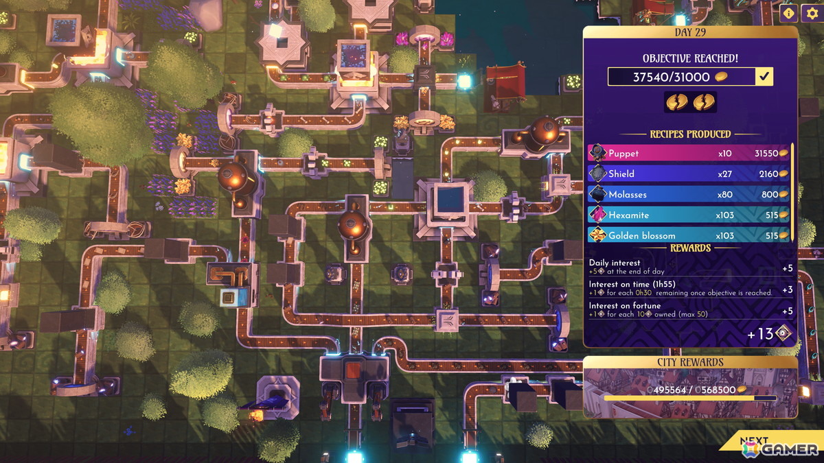 魔法工場建設×ローグライト「Factomancer」のデモがSteamで配信！魔法で動く工場群を構築しながら自動・最適化が楽しめるの画像7