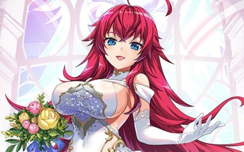 「神姫PROJECT」に「ハイスクールD×D HERO」のリアス・グレモリーが花嫁衣装で登場！最大320連の無料10連ガチャも