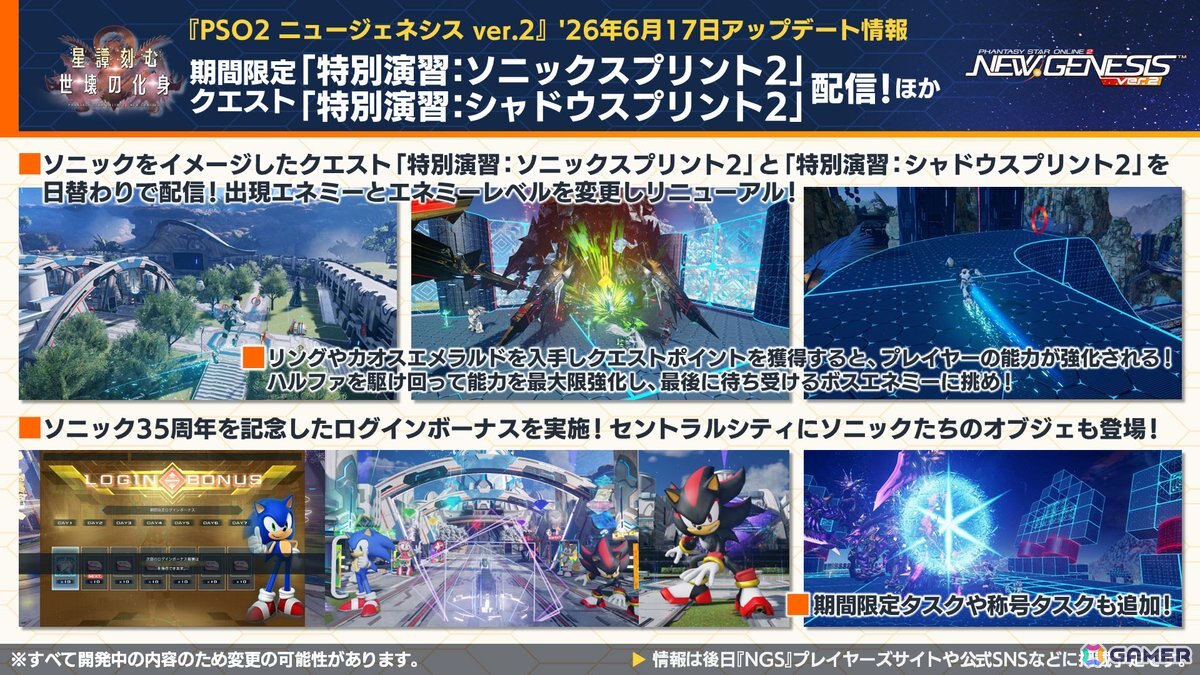「PSO2 ニュージェネシス」にじさんじコラボ第4弾や5周年記念の「真・超星譚祭」、クリエイターコラボ情報が公開！の画像