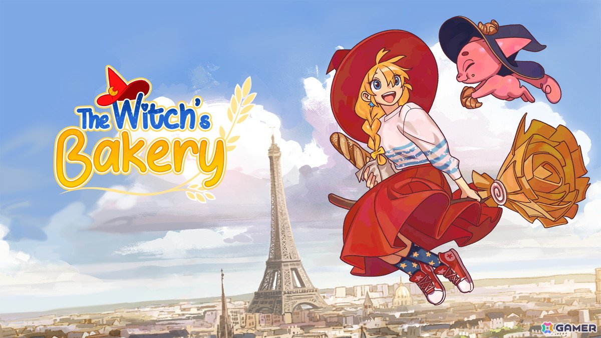 ほのぼのベーカリーRPG「The Witch's Bakery」の発売時期が2026年8月に決定!美しいパリの街で魔法のパン屋さん生活の画像