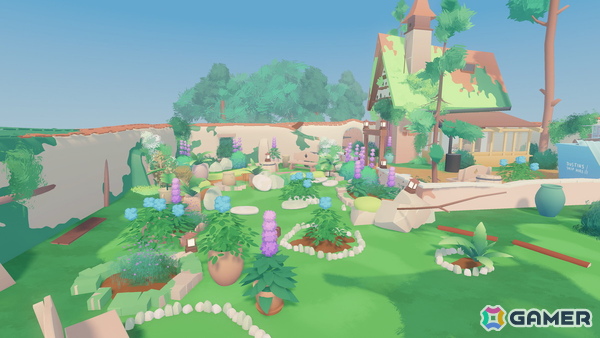 最大6人プレイ対応の協力型ガーデニングゲーム「Pottering」が発表！庭づくりも探索も自由気ままに楽しめるの画像