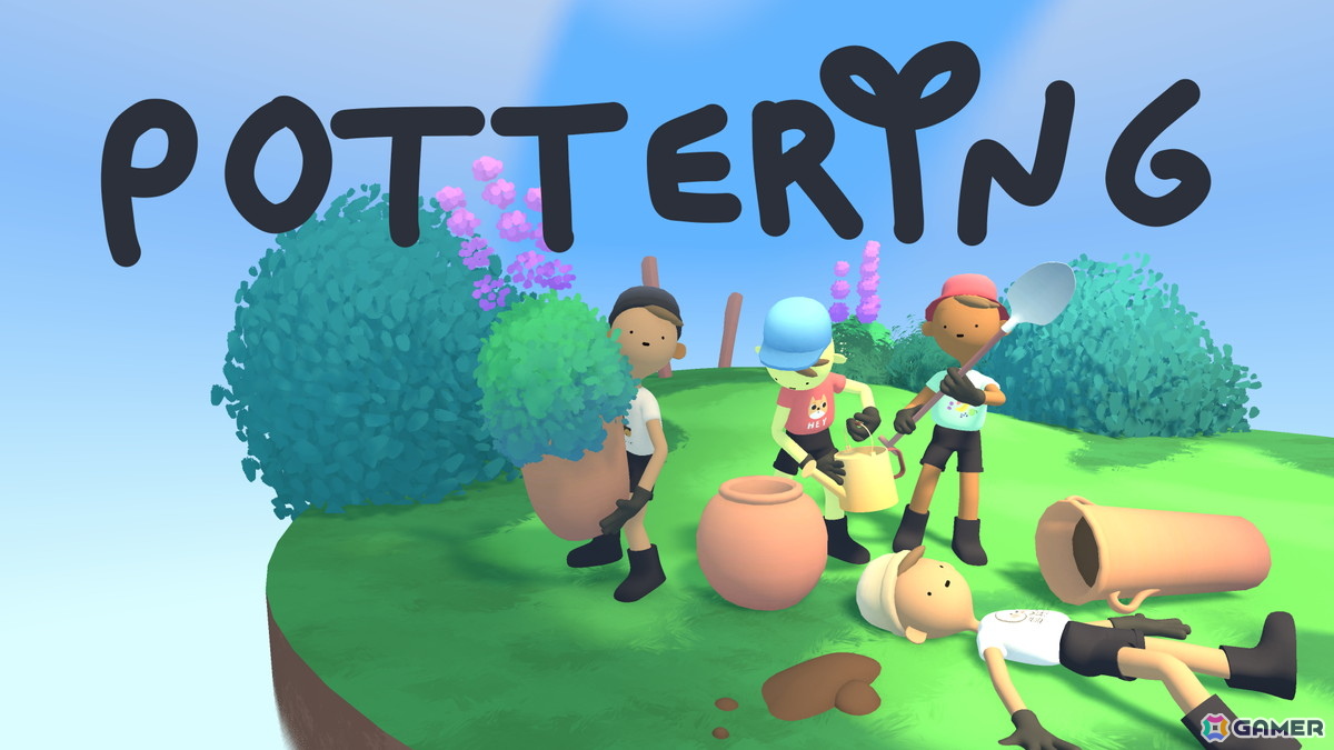 最大6人プレイ対応の協力型ガーデニングゲーム「Pottering」が発表！庭づくりも探索も自由気ままに楽しめるの画像