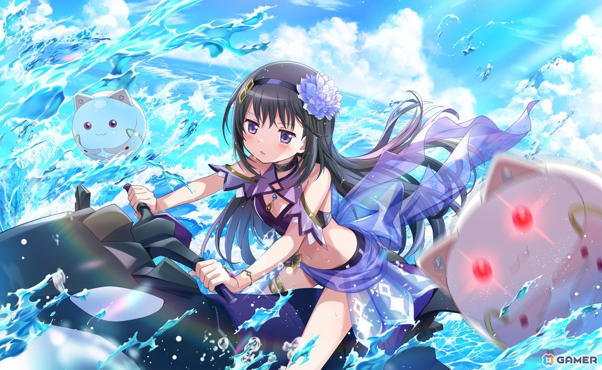 魔法少女まどか☆マギカ Magia Exedra」に暁美ほむら（水着）登場