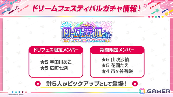 「ガルパ」次回ドリフェスはあこ、七深が登場！Poppin'Partyによるカバー楽曲「スターラブレイション」の追加も決定の画像7