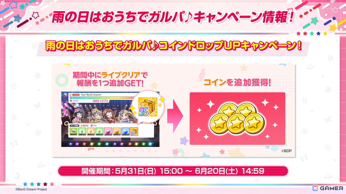 「ガルパ」次回ドリフェスはあこ、七深が登場！Poppin'Partyによるカバー楽曲「スターラブレイション」の追加も決定の画像