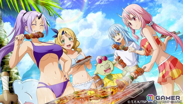 「まおりゅう」でストーリーイベント「蒼海のアフターグロウ」が開催！水着姿のシュナとシオンがスカウトに登場の画像1