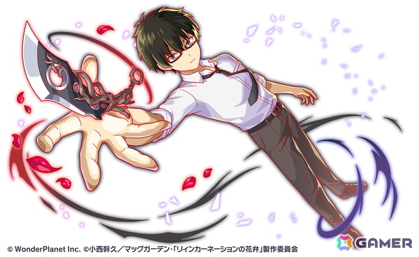 「クラッシュフィーバー」×TVアニメ「リィンカーネーションの花弁」コラボがスタート！東耶や灰都たちが仮想世界ALICEに登場の画像5