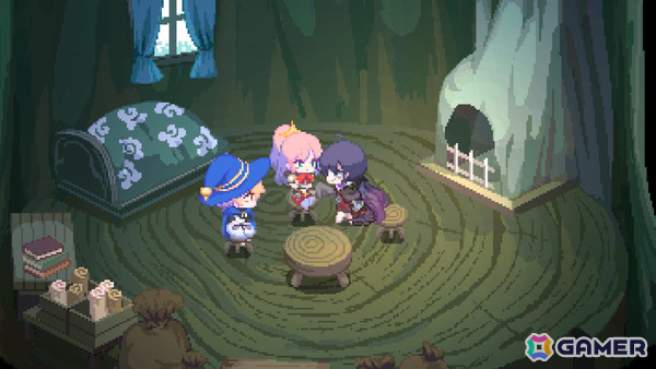 いきいきと動くドット絵と演出が魅力のターン制SRPG「STARDUST: Wish of Witch」がリリース！カードを切りカウンターやコンボを決めるバトルにも注目の画像6