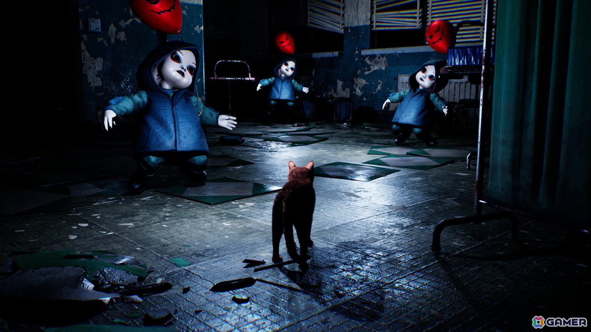 猫視点ホラーADV「Meowmories」の体験版が近日配信！猫となっておぞましい悪夢からの脱出を目指すの画像5