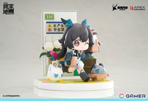「アークナイツ：エンドフィールド」チェン・センユーがデフォルメ完成品フィギュアとなって登場！スタイリッシュなコスチュームや髪型など細部まで再現の画像3