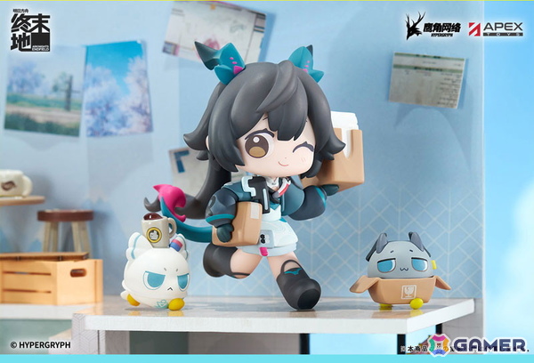 「アークナイツ：エンドフィールド」チェン・センユーがデフォルメ完成品フィギュアとなって登場！スタイリッシュなコスチュームや髪型など細部まで再現の画像6