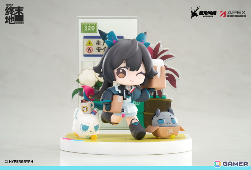 「アークナイツ：エンドフィールド」チェン・センユーがデフォルメ完成品フィギュアとなって登場！スタイリッシュなコスチュームや髪型など細部まで再現の画像