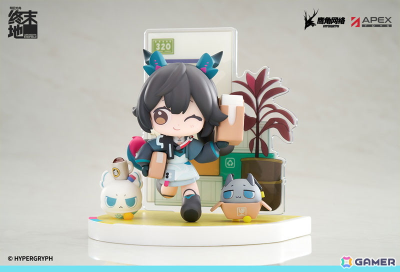 「アークナイツ：エンドフィールド」チェン・センユーがデフォルメ完成品フィギュアとなって登場！スタイリッシュなコスチュームや髪型など細部まで再現の画像