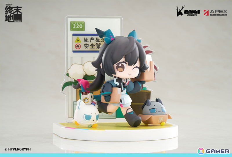 「アークナイツ：エンドフィールド」チェン・センユーがデフォルメ完成品フィギュアとなって登場！スタイリッシュなコスチュームや髪型など細部まで再現の画像