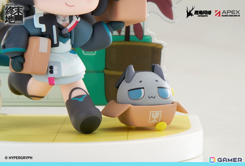 「アークナイツ：エンドフィールド」チェン・センユーがデフォルメ完成品フィギュアとなって登場！スタイリッシュなコスチュームや髪型など細部まで再現の画像