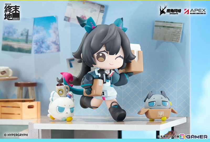 「アークナイツ：エンドフィールド」チェン・センユーがデフォルメ完成品フィギュアとなって登場！スタイリッシュなコスチュームや髪型など細部まで再現の画像