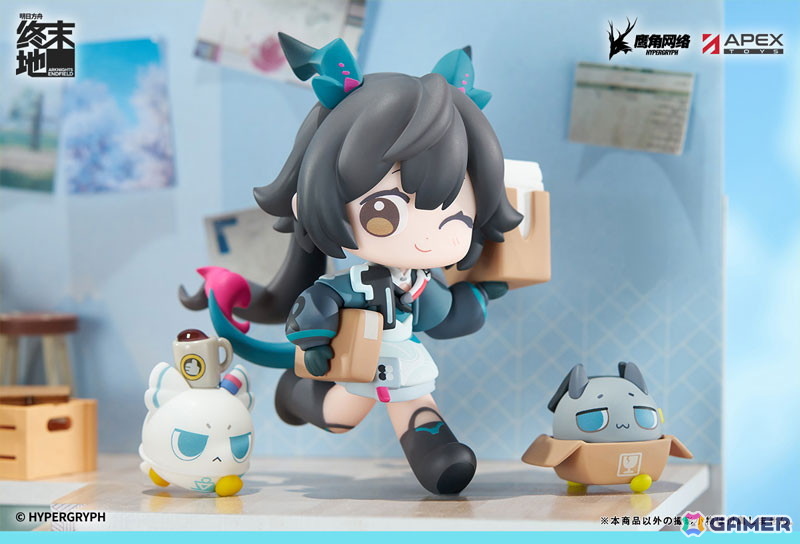 「アークナイツ：エンドフィールド」チェン・センユーがデフォルメ完成品フィギュアとなって登場！スタイリッシュなコスチュームや髪型など細部まで再現の画像