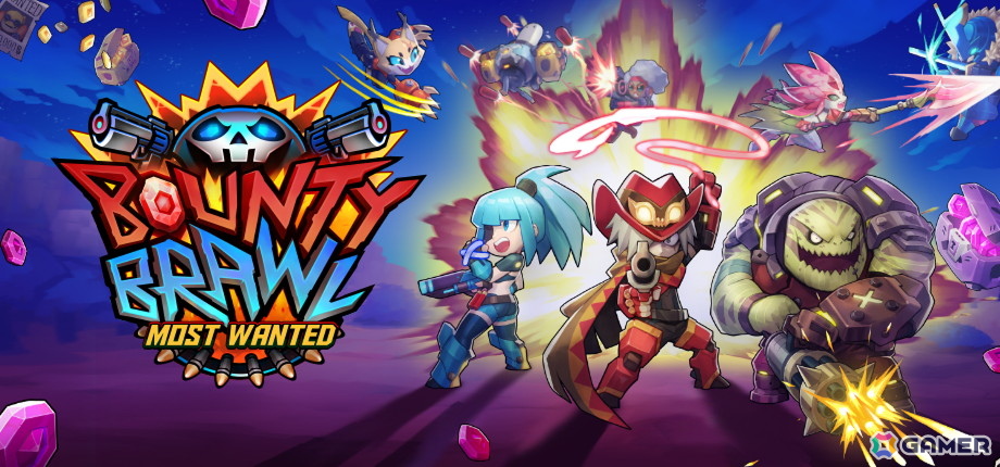 ハイスピード協力型アクションシューター「バウンティブロール:モストウォンテッド」がSteamで正式リリース！ランダム生成されるステージで遊びごたえも抜群の画像