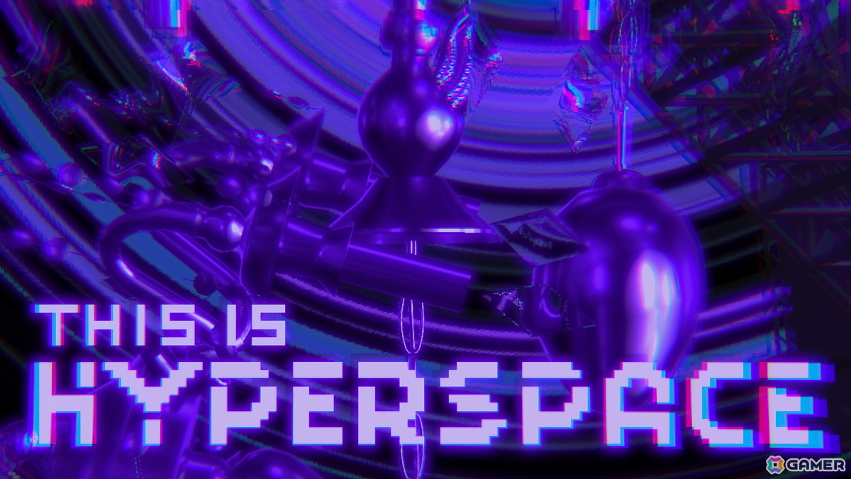 ここは、hyperspace＝亜空間ステージ！