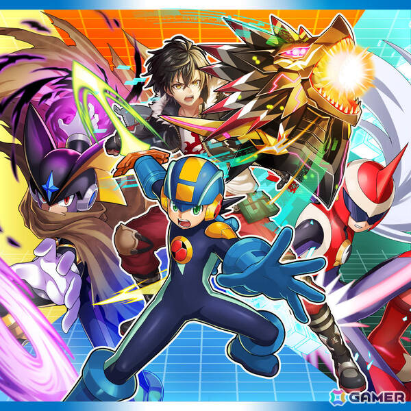 「黒猫のウィズ」で「ロックマンエグゼ」コラボが開催！ロックマン（CV：木村亜希子）やブルース（CV：松風雅也）、フォルテ（CV：根本圭子）が登場の画像2