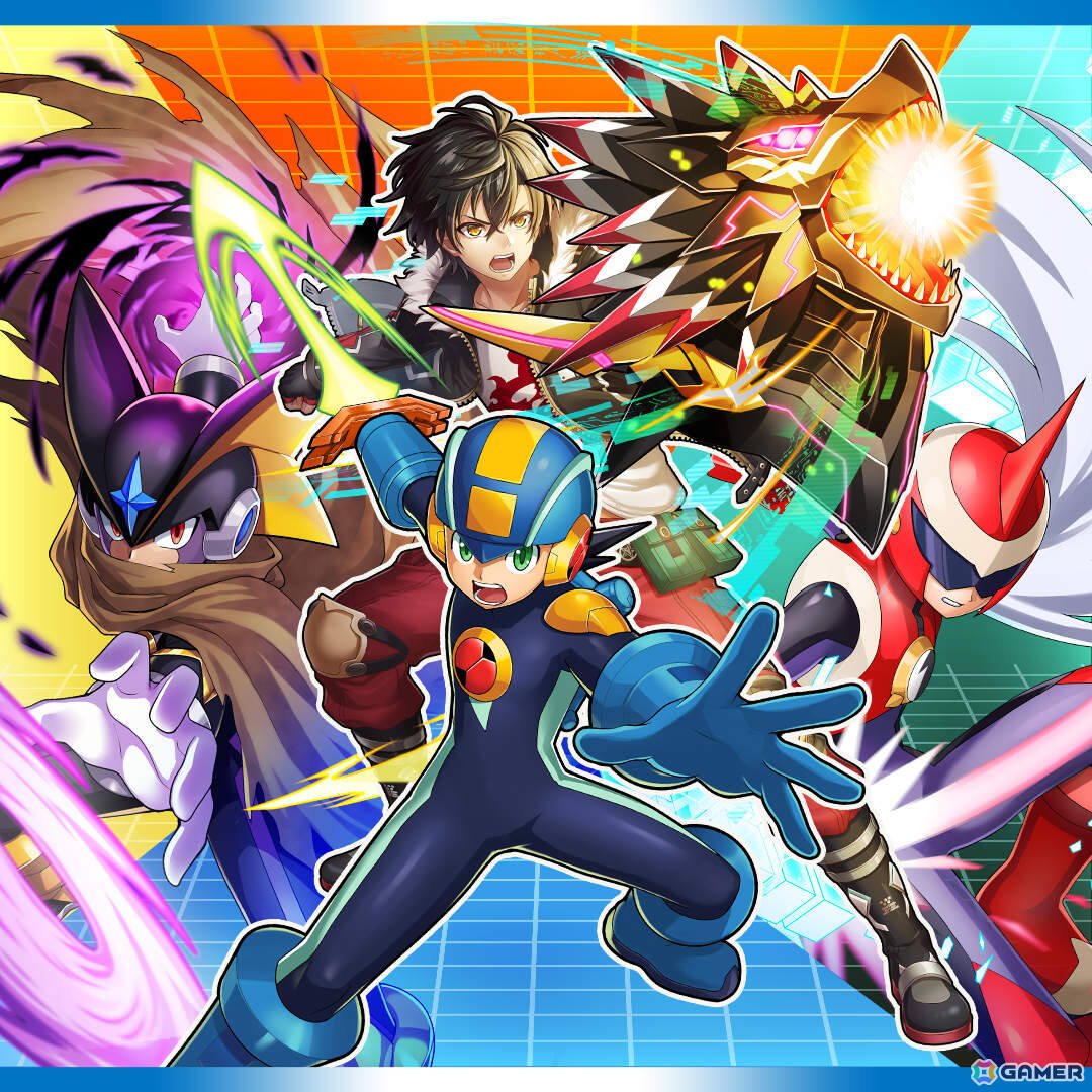 「黒猫のウィズ」で「ロックマンエグゼ」コラボが開催！ロックマン（CV：木村亜希子）やブルース（CV：松風雅也）、フォルテ（CV：根本圭子）が登場の画像2