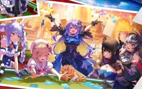 「ホロライブ ドリームス」事前登録者数が100万人を突破!ゲーム&カジノをテーマにしたエリア「メガスフィア」の情報も公開