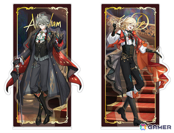 「原神」アルハイゼンとカーヴェの新作グッズが6月20日に発売！アクスタやメタルクリアファイルなどがラインナップの画像2