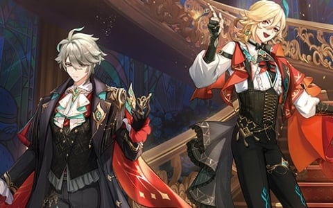 「原神」アルハイゼンとカーヴェの新作グッズが6月20日に発売！アクスタやメタルクリアファイルなどがラインナップ