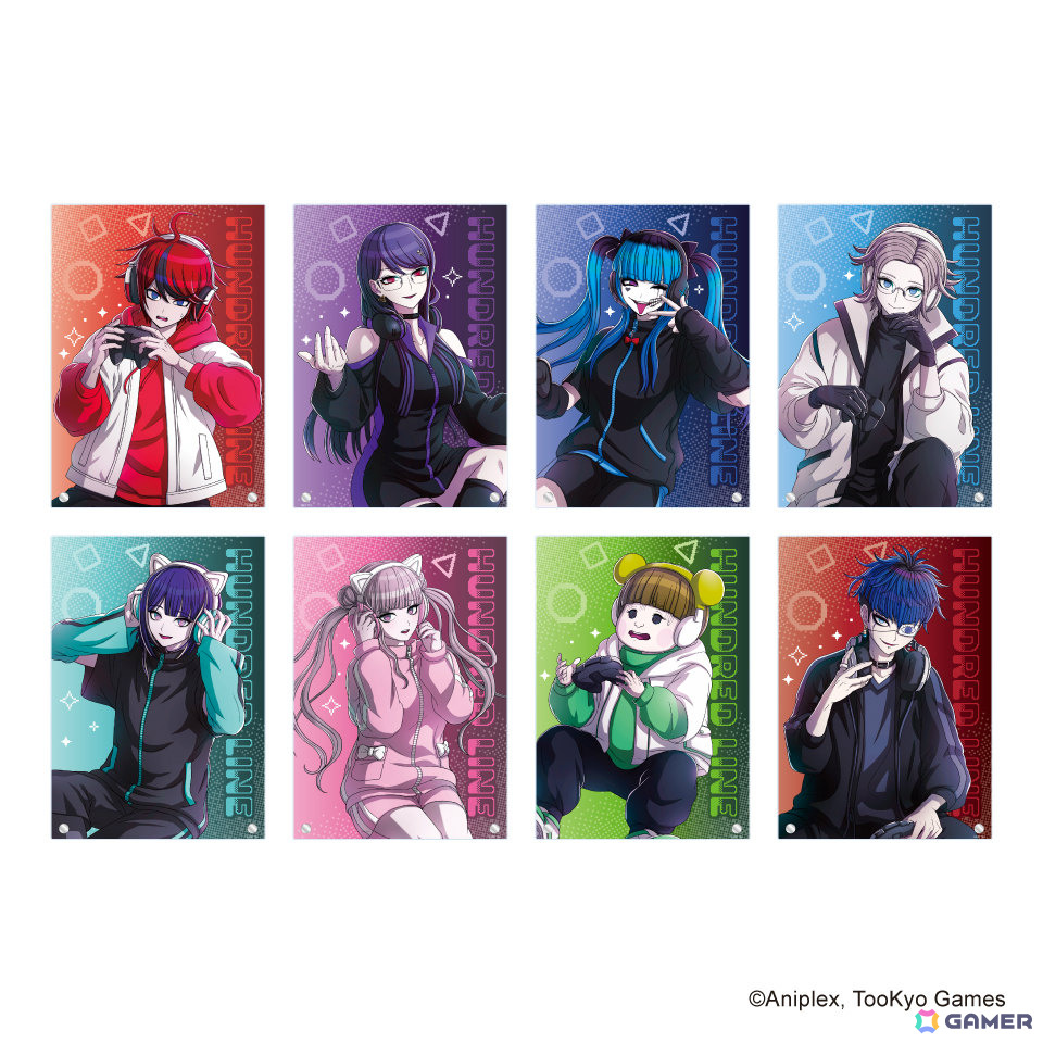 「HUNDRED LINE -最終防衛学園-」×GiGOキャンペーンが6月13日より全国のGiGOグループ店舗で開催！の画像