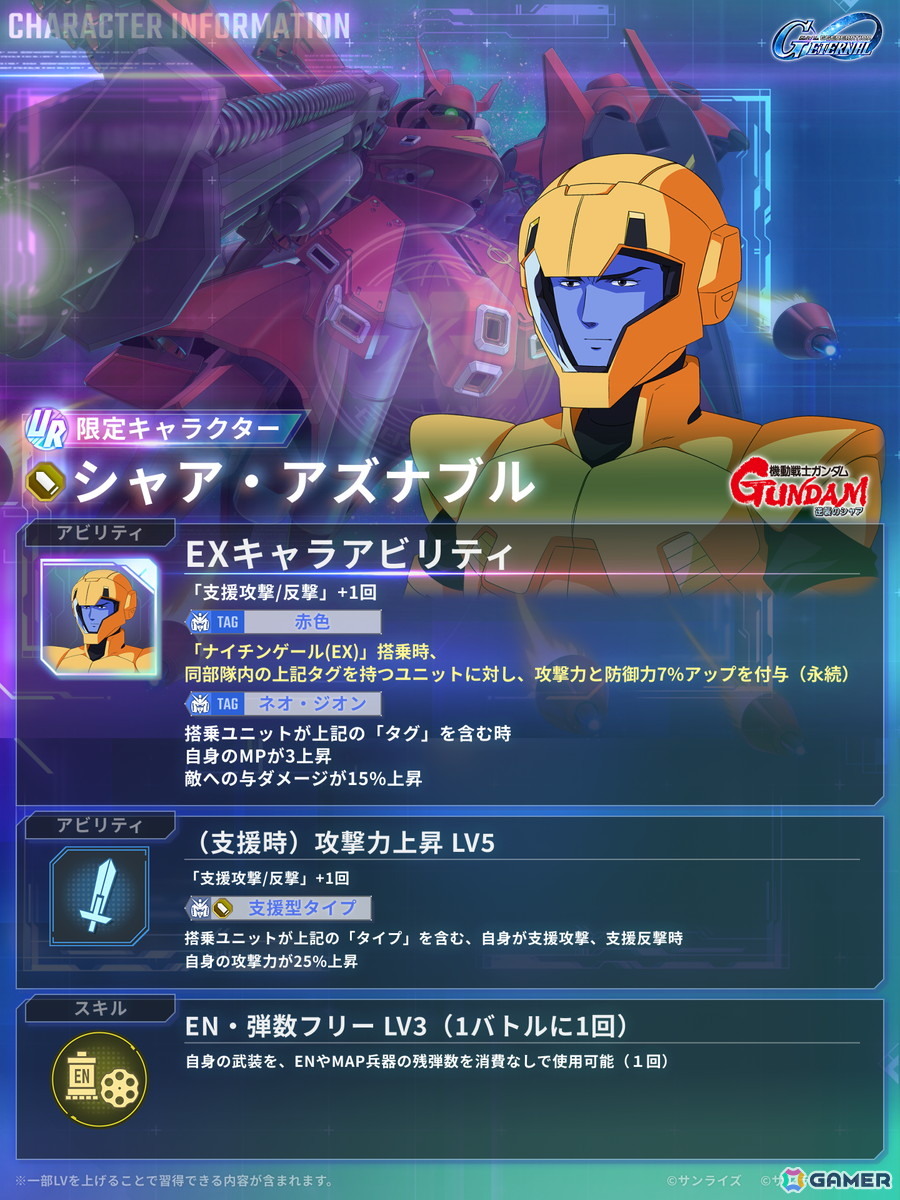 「SDガンダム ジージェネエターナル」にUR「ナイチンゲール（EX）」やUR「νガンダム（ダブル・フィン・ファンネル装備型）（EX）」が登場！の画像5