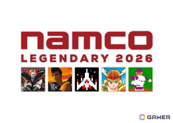 「NAMCO LEGENDARY 2026」プロジェクトが始動！「ギャラガ」「ワルキューレの冒険」「タイムクライシス」「源平討魔伝」「ファミリースタジアム」を中心に展開の画像1